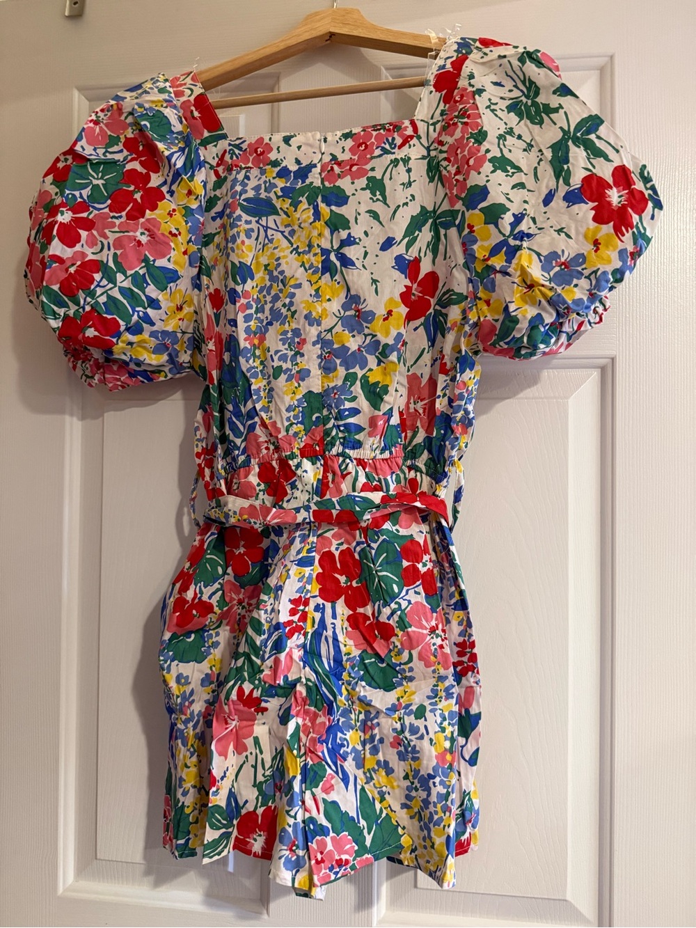 Can’t Say No White Floral Romper